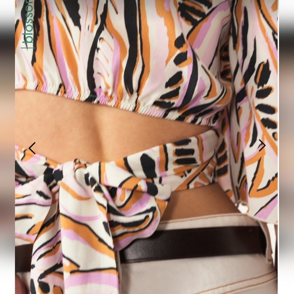 BA&SH printed Top NWT - Picture 7 of 13